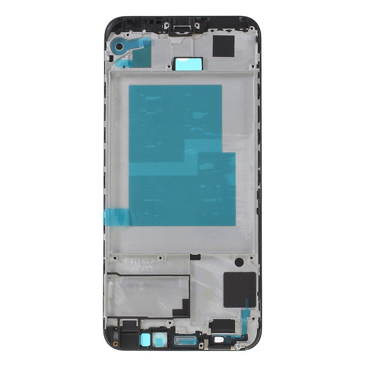 OEM Middle Plate Frame with Microphone Net for Huawei Y6 (2018) / Enjoy 8e / Honor 7A (with Fingerprint Sensor) - Black