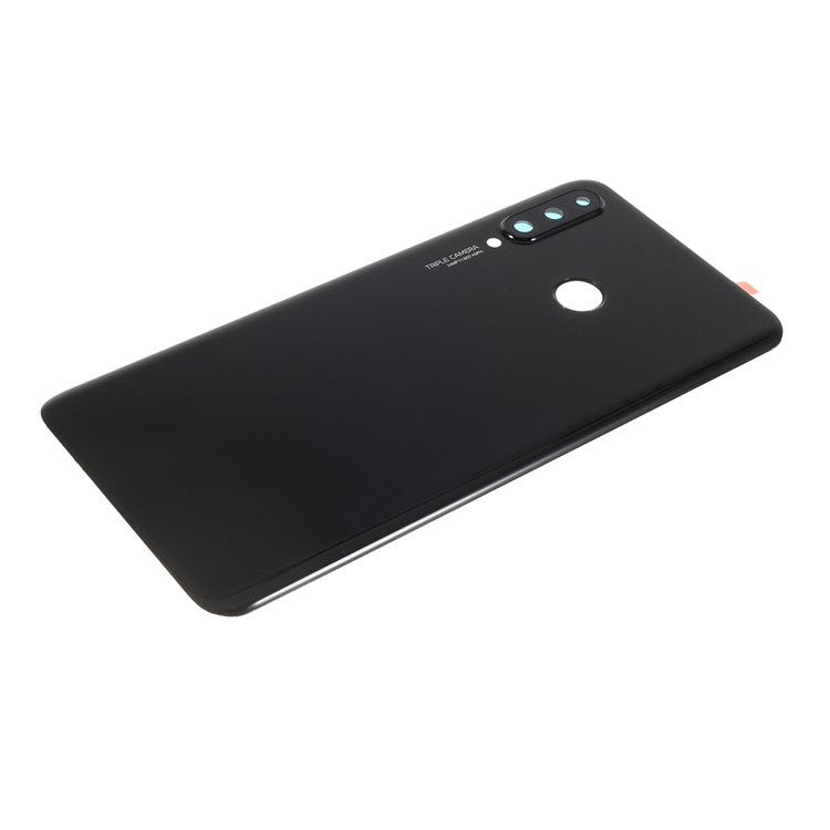 OEM Battery Housing with 24MP Camera Lens Cover for Huawei P30 Lite / nova 4e / P30 Lite New Edition - Black