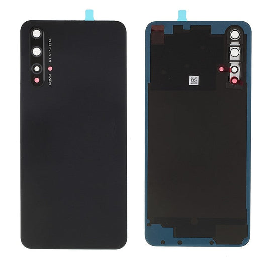 For Huawei Honor 20 YAL-L21 OEM Back Battery Housing [with Camera Lens Ring Cover] - Black