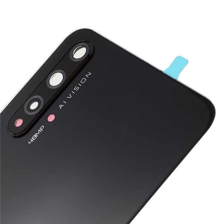 For Huawei Honor 20 YAL-L21 OEM Back Battery Housing [with Camera Lens Ring Cover] - Black