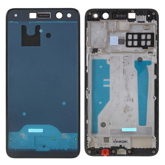 OEM Middle Plate Frame with Microphone Net for Huawei Y6 (2017) - Black