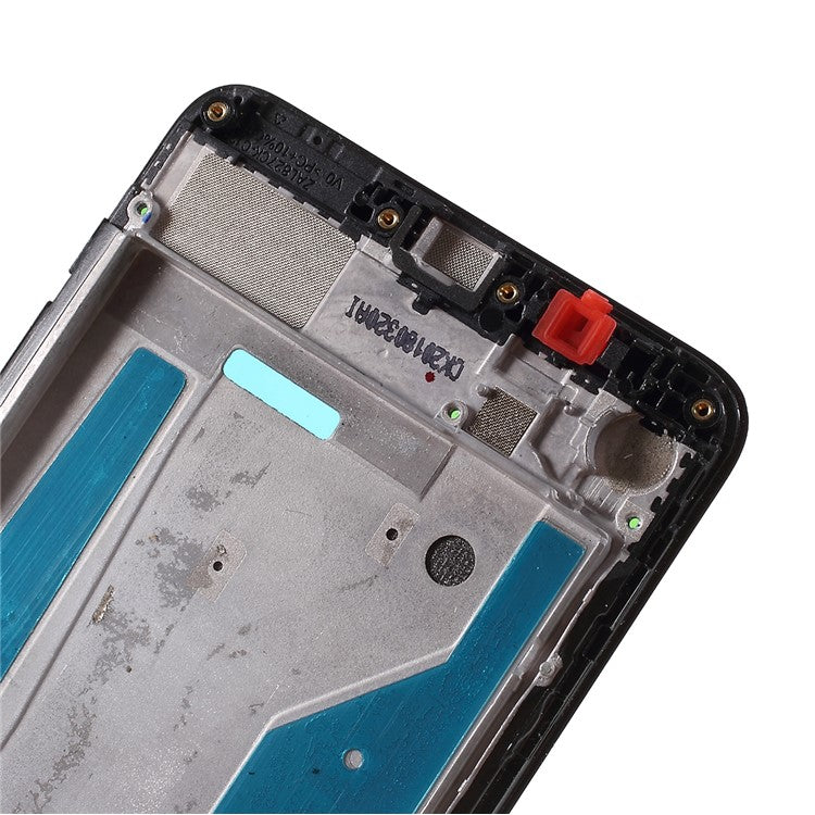OEM Middle Plate Frame with Microphone Net for Huawei Y6 (2017) - Black
