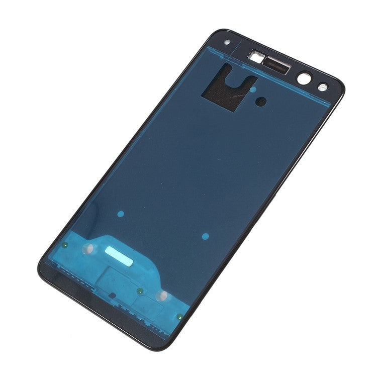 OEM Middle Plate Frame with Microphone Net for Huawei Y6 (2017) - Black