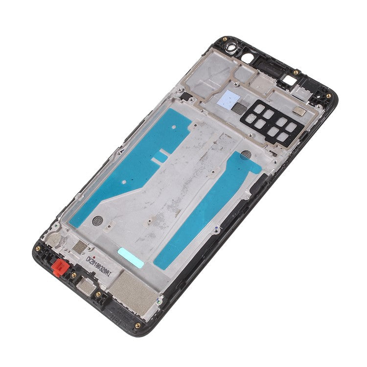 OEM Middle Plate Frame with Microphone Net for Huawei Y6 (2017) - Black