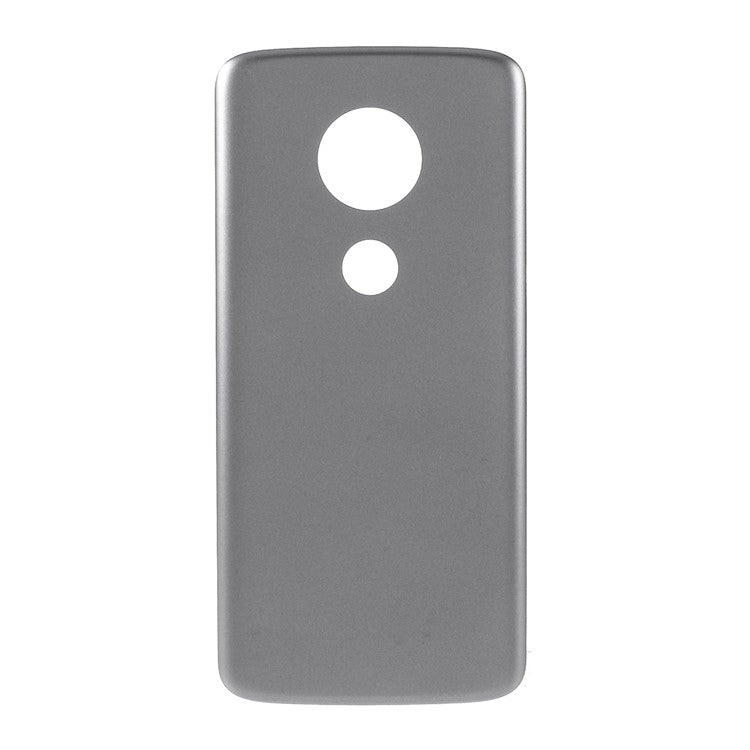 OEM Battery Door Housing Cover with Adhesive Sticker [EU Version] (without Logo) for Motorola Moto E5 - Silver