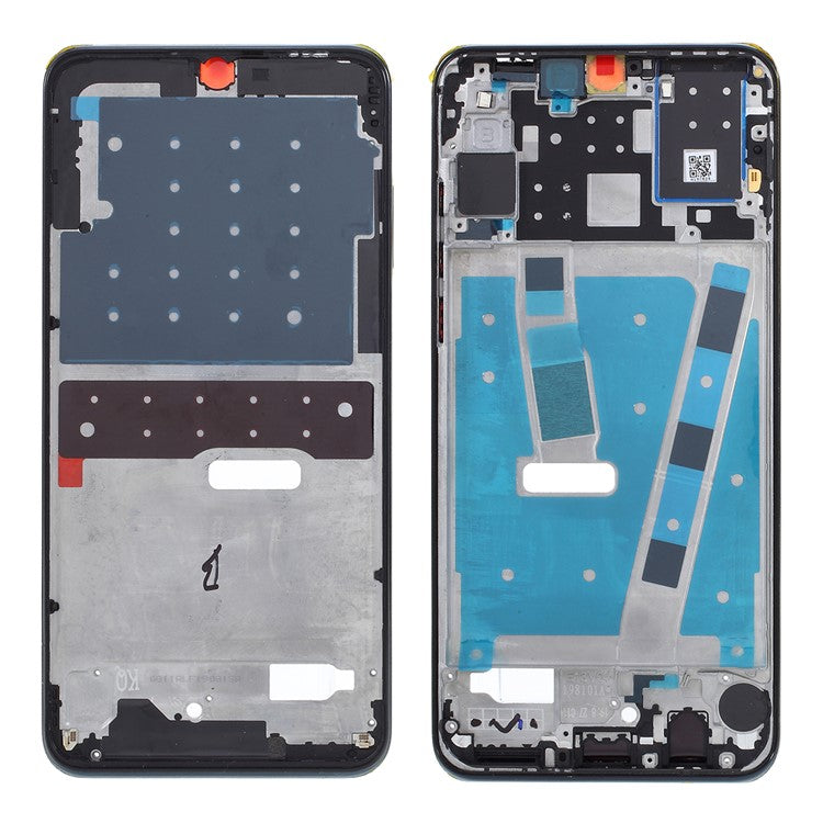 Front Housing Frame OEM Replacement for or Huawei P30 Lite with 48MP Camera - Black
