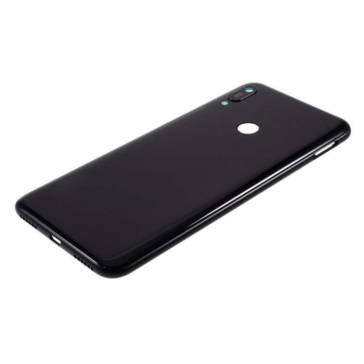 OEM for Huawei Y6 (2019, with Fingerprint Sensor)/Y6 Prime (2019) Battery Housing Back Cover Replacement - Black
