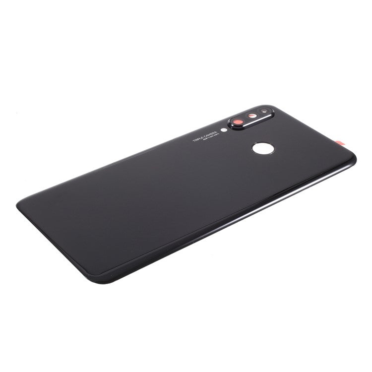 OEM Back Door Housing Replacement Part with 48MP Camera Lens Cover for Huawei P30 Lite - Black