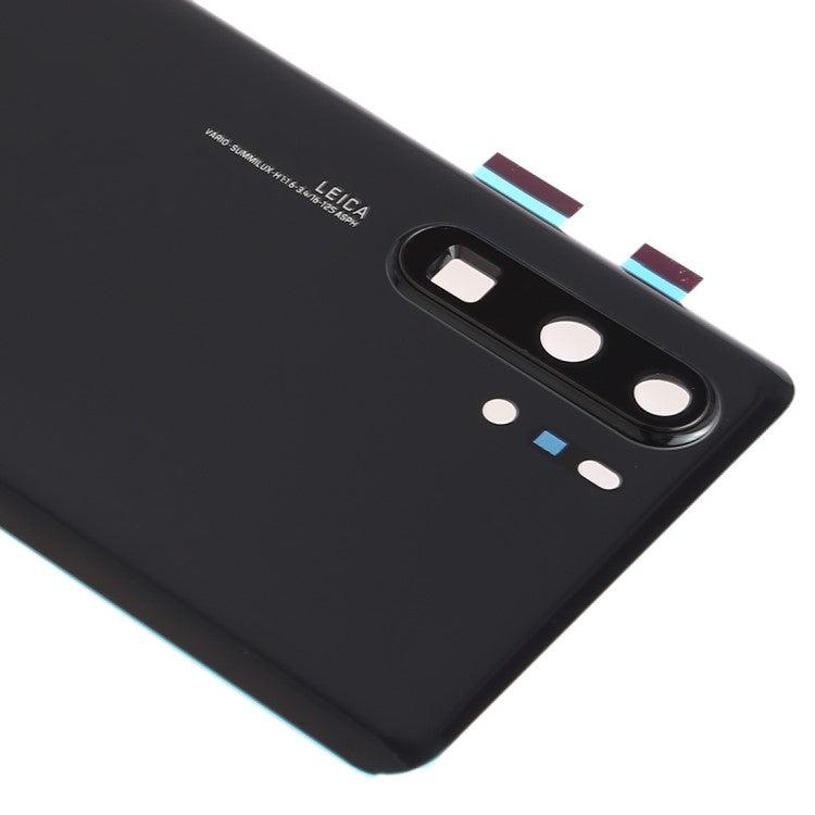 For Huawei P30 Pro OEM Back Battery Housing with Camera Lens Ring Cover - Black