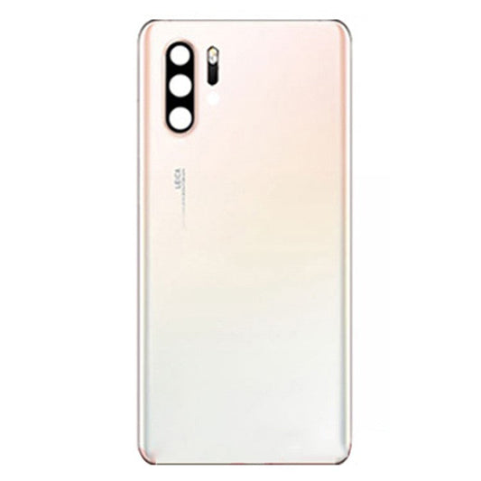 For Huawei P30 Pro OEM Back Battery Housing with Camera Lens Ring Cover - Pearl White