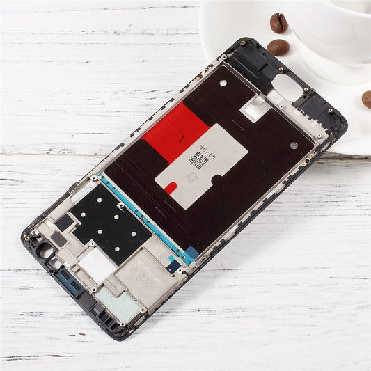 OEM Middle Plate Frame Part for OnePlus 3 - Black