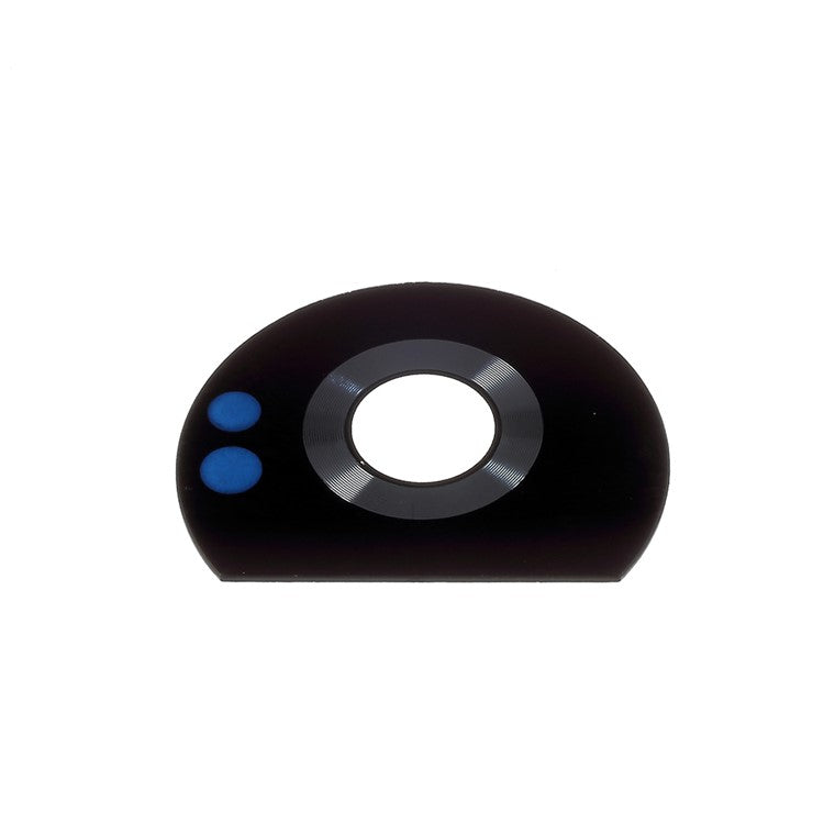OEM for Motorola Moto Z2 Play Back Rear Camera Glass Lens Part (Glass Only) - Black