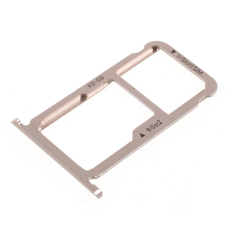 OEM SIM MicroSD Card Tray Holder for Huawei Honor 6x (2016) - Gold Color