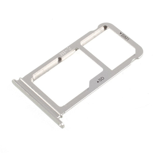 OEM SIM MicroSD Card Tray Slot for Huawei Mate 10 - Silver Color