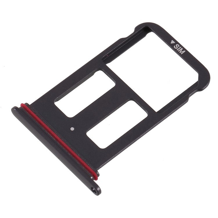 OEM SIM Card Tray Holder Spare Part Replacement Single SIM for Huawei Mate 10 Pro - Black