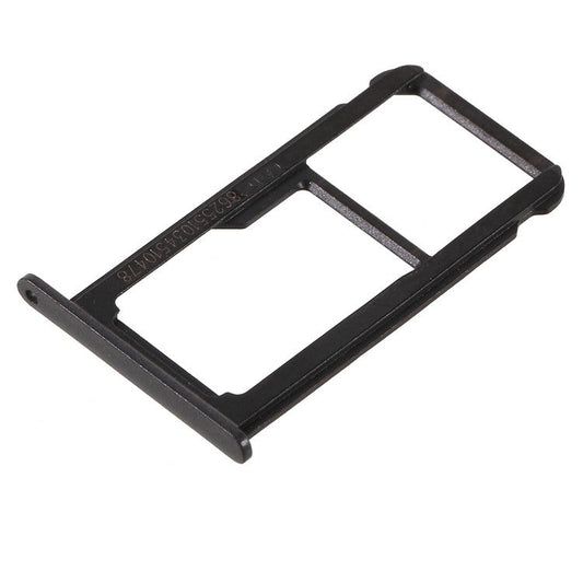 OEM SIM/Micro SD Card Tray Holder Part for Huawei Honor 8 lite / P8 lite (2017) - Black