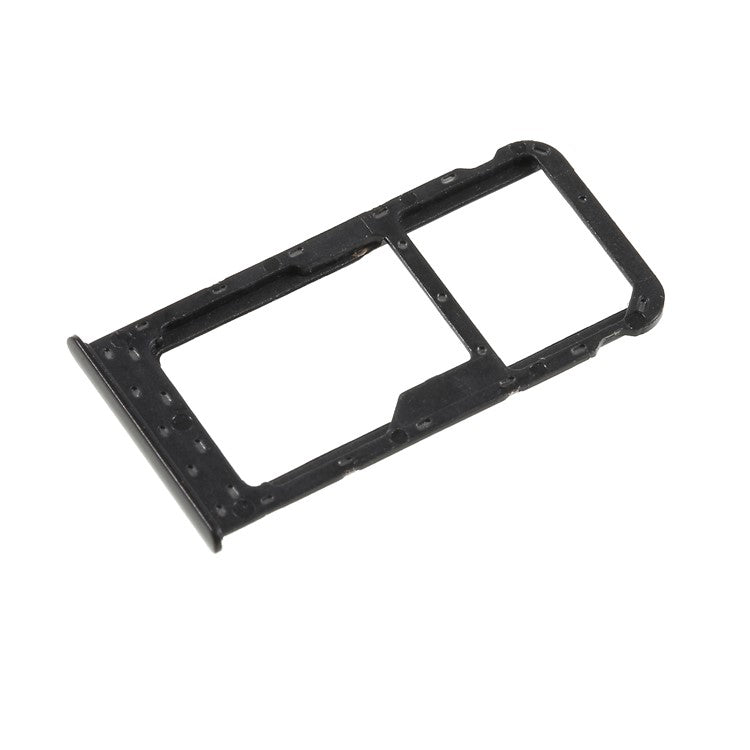 OEM Dual SIM Micro SD Card Tray Slot Part for Huawei P Smart/Enjoy 7S - Black
