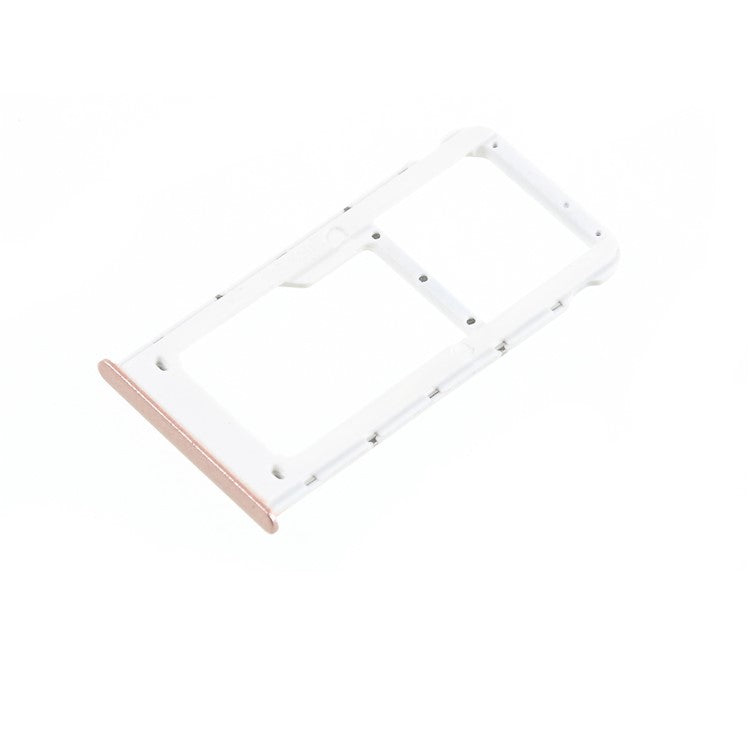 OEM Dual SIM Micro SD Card Tray Slot Part for Huawei P Smart/Enjoy 7S - Rose Gold