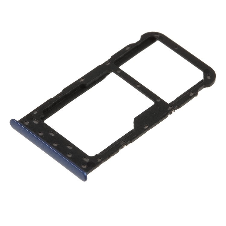 OEM Dual SIM Micro SD Card Tray Slot Part for Huawei P Smart/Enjoy 7S - Blue