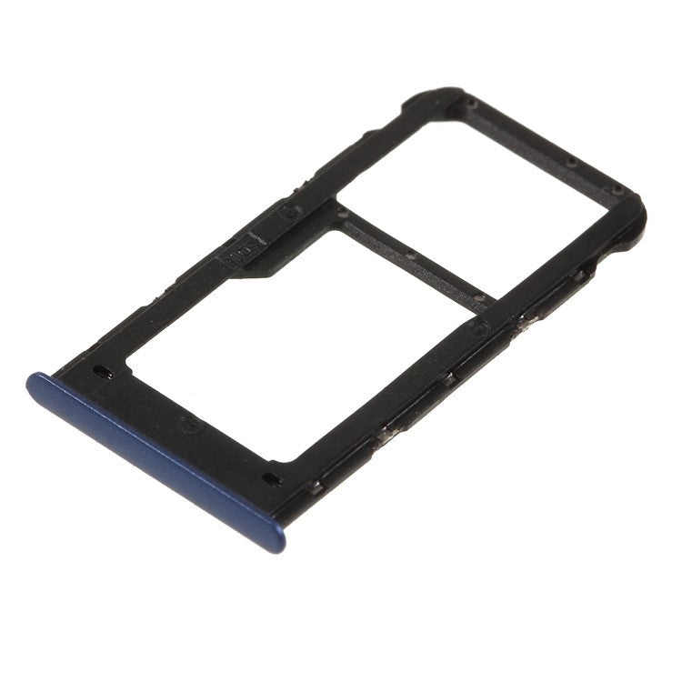 OEM Dual SIM Micro SD Card Tray Slot Part for Huawei P Smart/Enjoy 7S - Blue