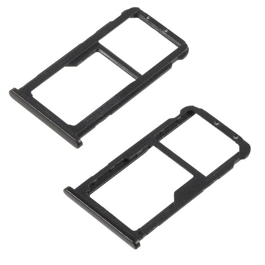 OEM Dual SIM Card Tray Holder Slot for Huawei Mate 10 Lite / nova 2i - Black