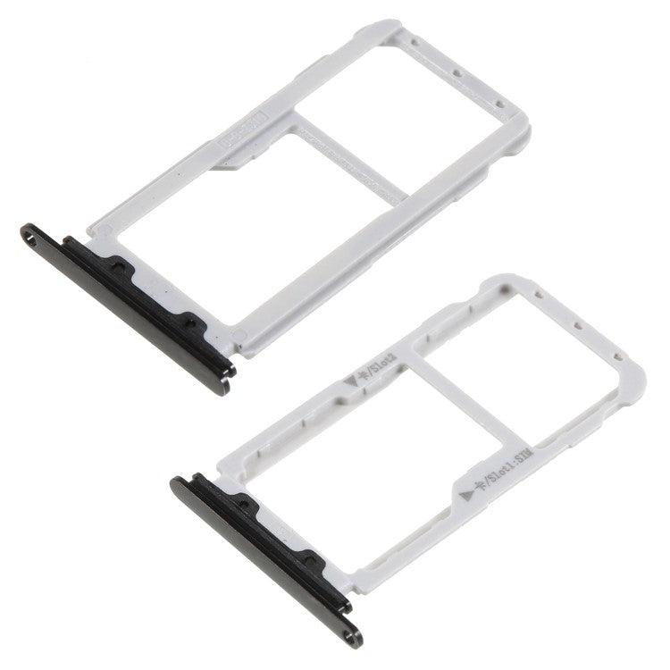 OEM Dual SIM MicroSD Card Tray Slot Holder for Huawei nova 2 plus - Black