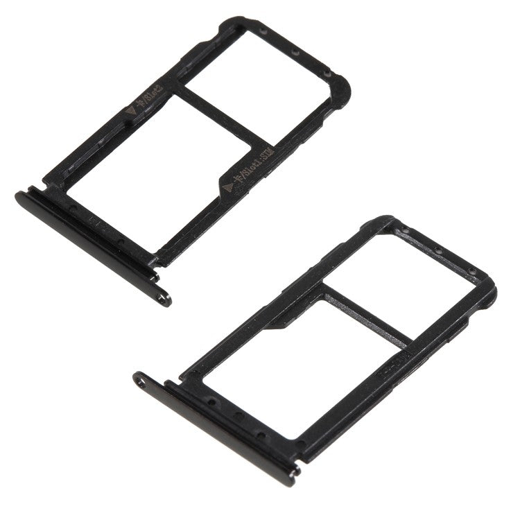 OEM Dual SIM MicroSD Card Tray Slot Holder for Huawei nova 2 - Black