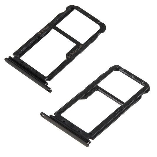OEM Dual SIM MicroSD Card Tray Slot Holder for Huawei nova 2 - Black