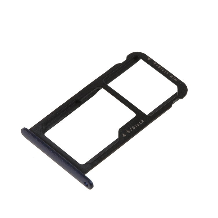 OEM Dual SIM Card Tray Slot Holder Part for Huawei P10 Lite - Blue