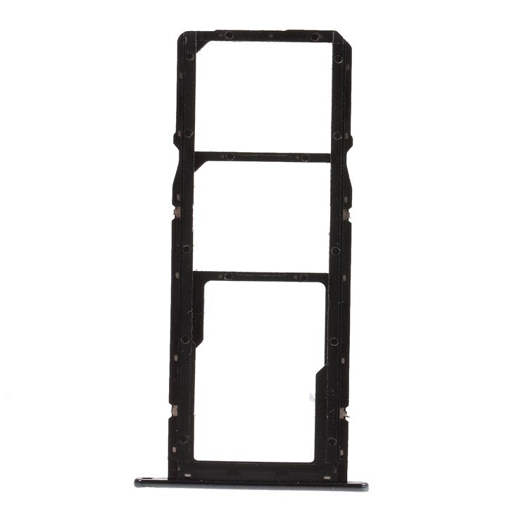 OEM Dual SIM Card + Micro SD Card Tray Holders Part for Huawei Y6 (2018) / Enjoy 8e - Black