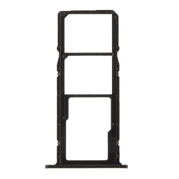 OEM Dual SIM Card + Micro SD Card Tray Holders Replacement for Huawei Y5 (2018) - Black