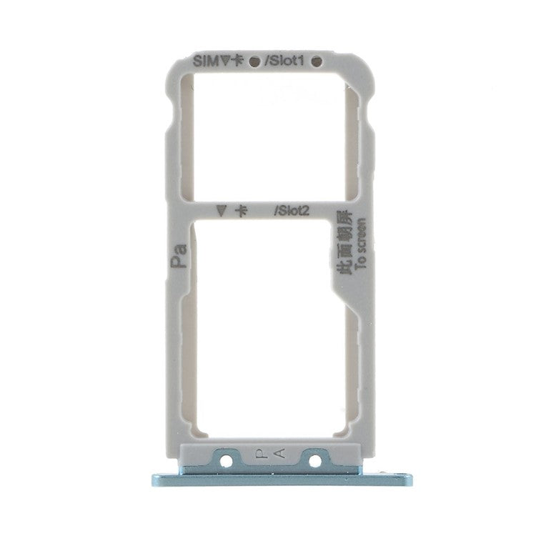 OEM Dual SIM Card Tray Slot Holder Replacement for Huawei nova 3 - Baby Blue