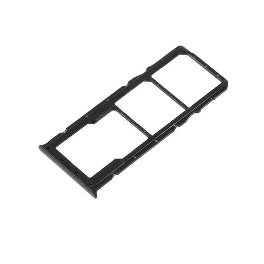 OEM Dual SIM Micro SD Card Tray Holder Replacement for Huawei Y9 (2018) / Enjoy 8 Plus - Black