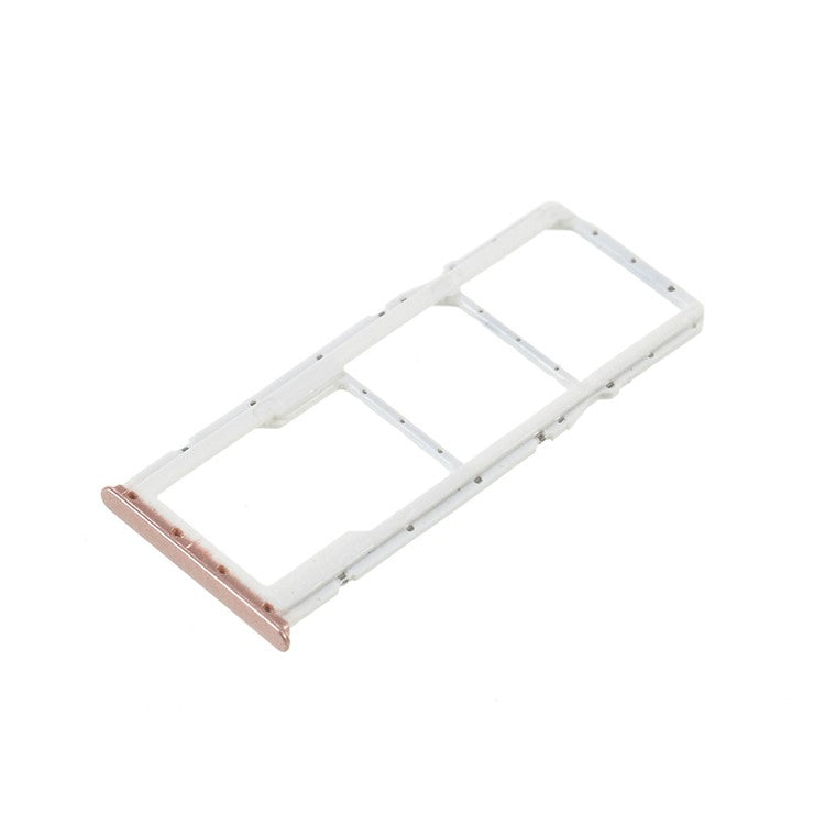 OEM Dual SIM TF Card Tray Holder Replacement for Huawei Y9 (2018) / Enjoy 8 Plus - Rose Gold