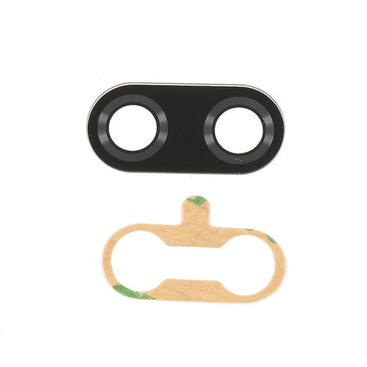 OEM Rear Camera Glass Lens Cover for Huawei nova 3i / P Smart Plus with Adhesive Sticker - Black