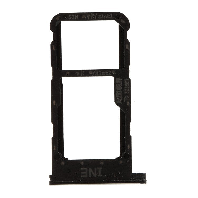 OEM Dual SIM Card Tray Slot Replacement for Huawei P Smart+ / nova 3i - Black