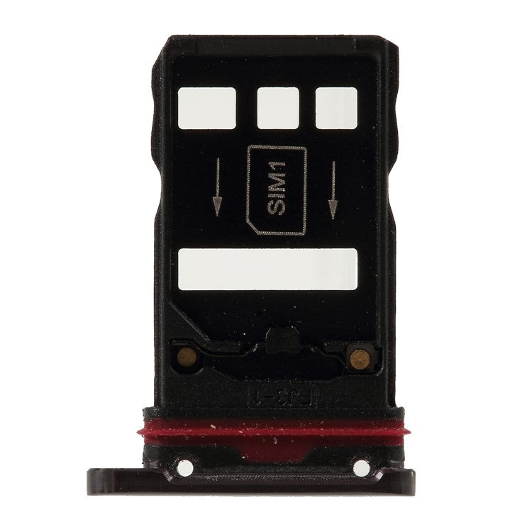 OEM SIM & NM Card Tray Holder Replace Part for Huawei Mate 20 Pro - Grey