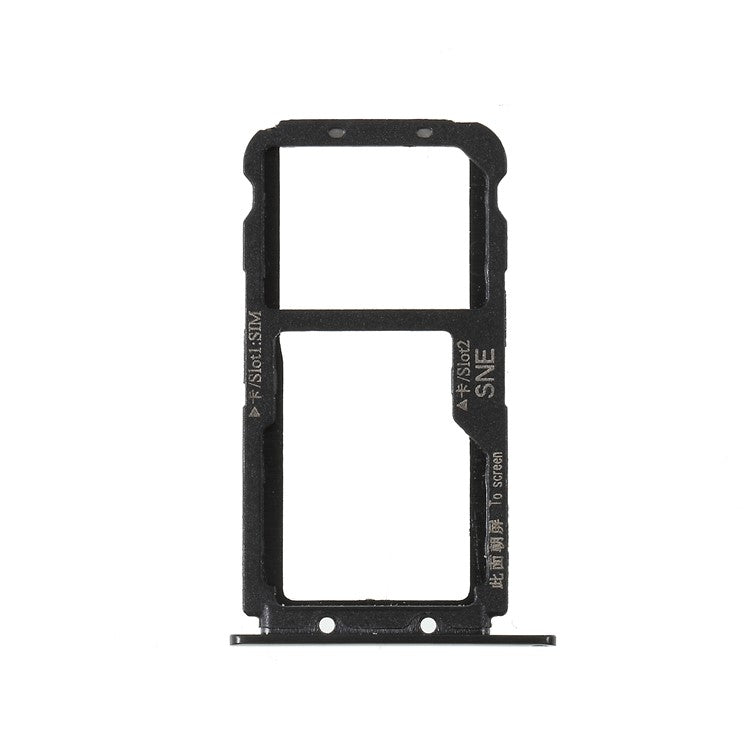 OEM Dual SIM Micro SD Card Tray Holder Replacement for Huawei Mate 20 Lite - Black