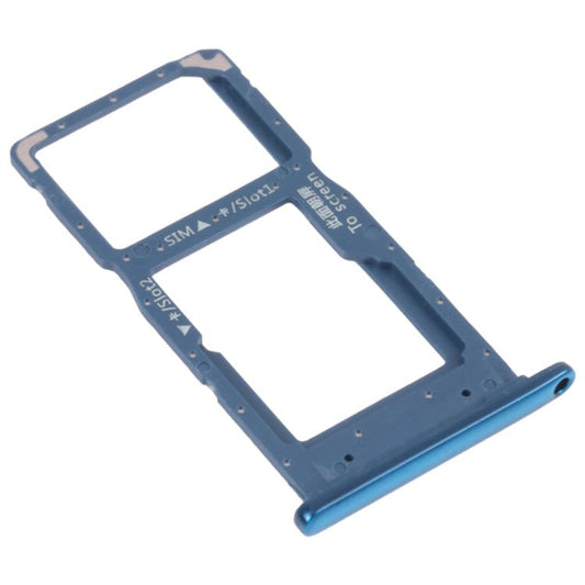 For Huawei P Smart (2019) OEM Dual SIM Card Tray Holder Replacement (without Logo) - Sapphire