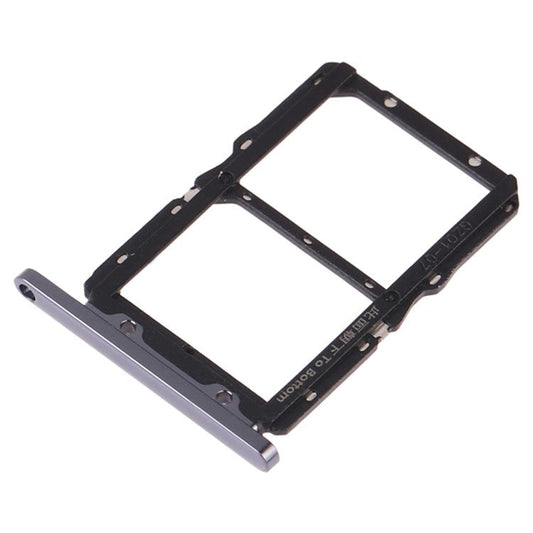 For Huawei Honor 20  /  Nova 5T YAL-L21 OEM Dual SIM Card Tray Holder Replace Part (without Logo) - Black