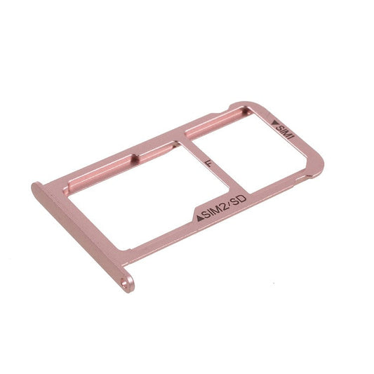 OEM for Huawei P9 Matte Dual SIM MicroSD Card Tray Slot Holder - Rose Gold Color