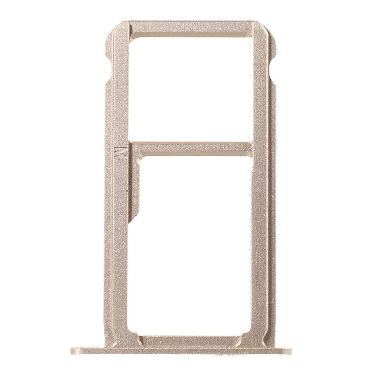 OEM SIM1 + SIM2/MicroSD Card Tray Holder Slot for Huawei Mate 9 - Gold Color