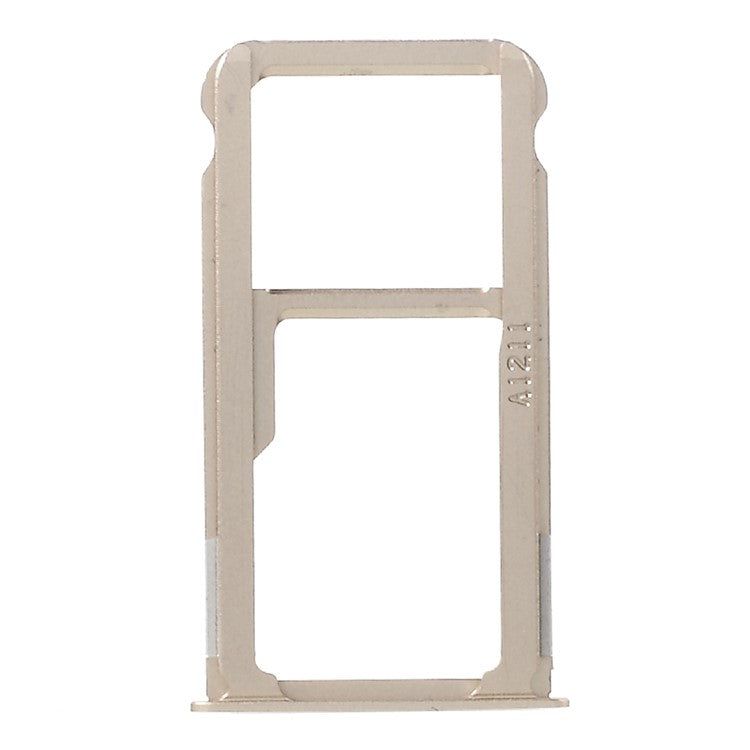 OEM Replacement Dual SIM MicroSD Card Tray Holder for Huawei Mate 8 - Gold Color