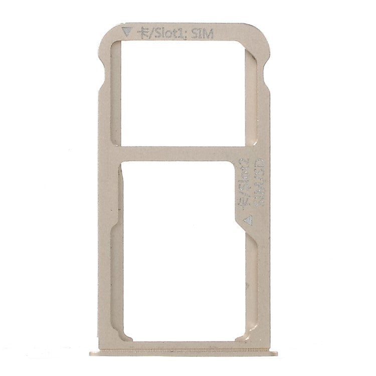 OEM Replacement Dual SIM MicroSD Card Tray Holder for Huawei Mate 8 - Gold Color