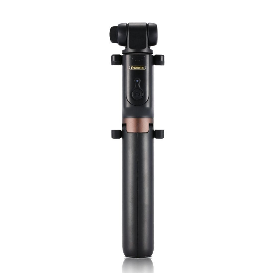 REMAX P9 2 in 1 Multi-functional Bluetooth Wireless Selfie Stick Selfie Tripod with Remote Control (White)
