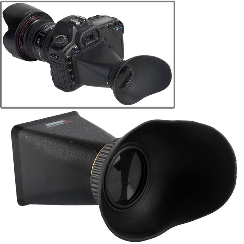2.5X 3.0 inch 4:3 LCD Viewfinder for Canon 5D Mark II / 7D / Nikon D90 / D300s / D700 (Black)