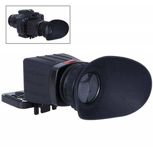 3.0X 3.0 inch LCD Screen View Finder for Canon EOS / Nikon / Olympus / Lumix Camera (Black)