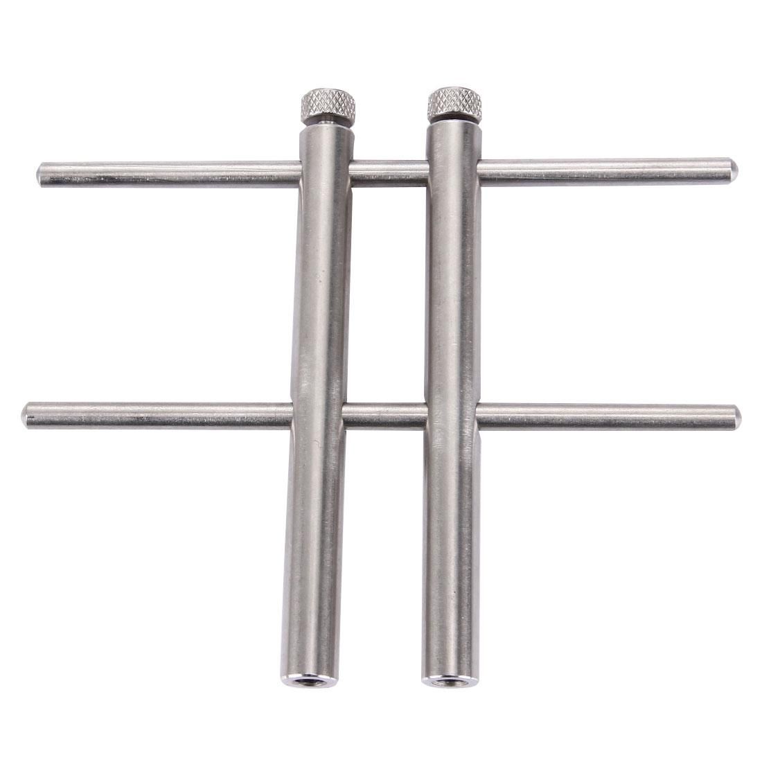 LRT-03 Professional DSLR Camera Lens Stainless Steel Spanner Wrench Open Repair Tool Kit with 3 Pairs of Spare Head