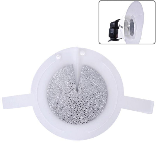 Universal Beauty Dish Diffuser for Canon / Nikon / Casio Camera Flash Speedlight