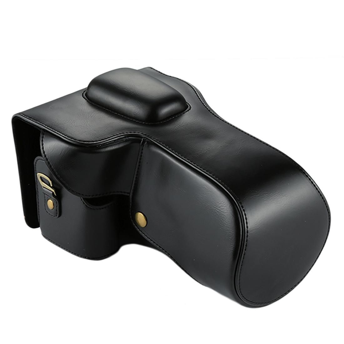 Full Body Camera PU Leather Case Bag for Nikon D7200 / D7100 / D7000 (Coffee)